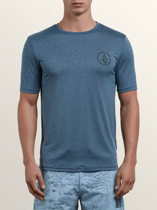 Lycra à manches courtes Lido Heather - Deep Blue