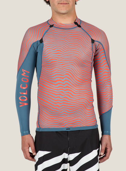 Vibes Long Sleeve Lycra - Deep Water