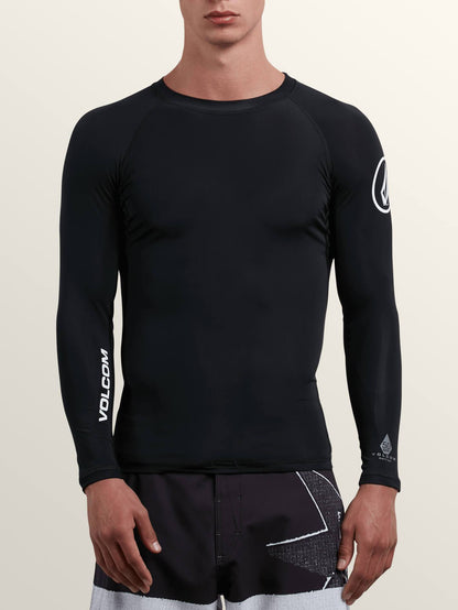 Lycra à manches longues Lido Solid - Black