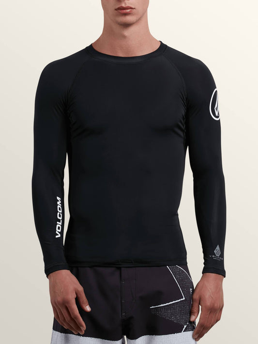 Lycra à manches longues Lido Solid - Black