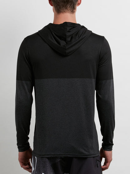 Lido Block Langarm Lycra - Anthrazit