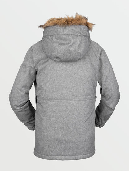 So Minty Insulated Snow Jacket - Heather Gray (Children)