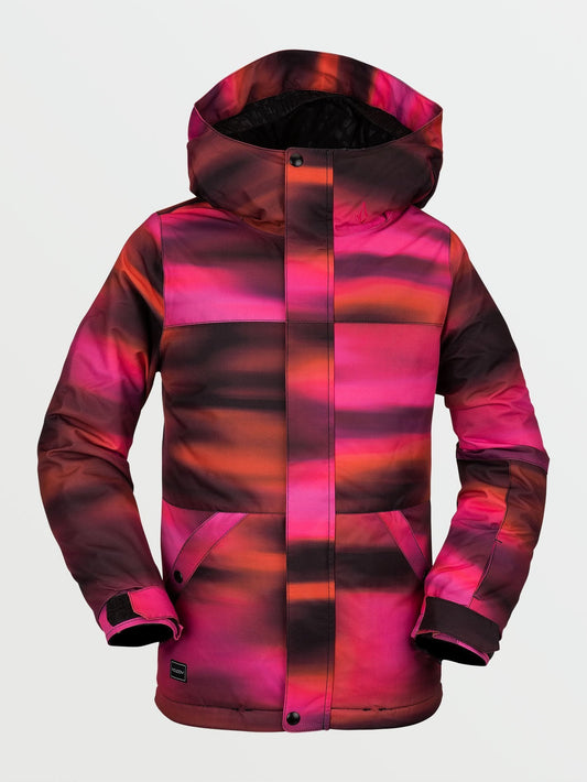Isolierte Schneejacke von Sass'N'Fras – Leuchtendes Pink (Kinder)
