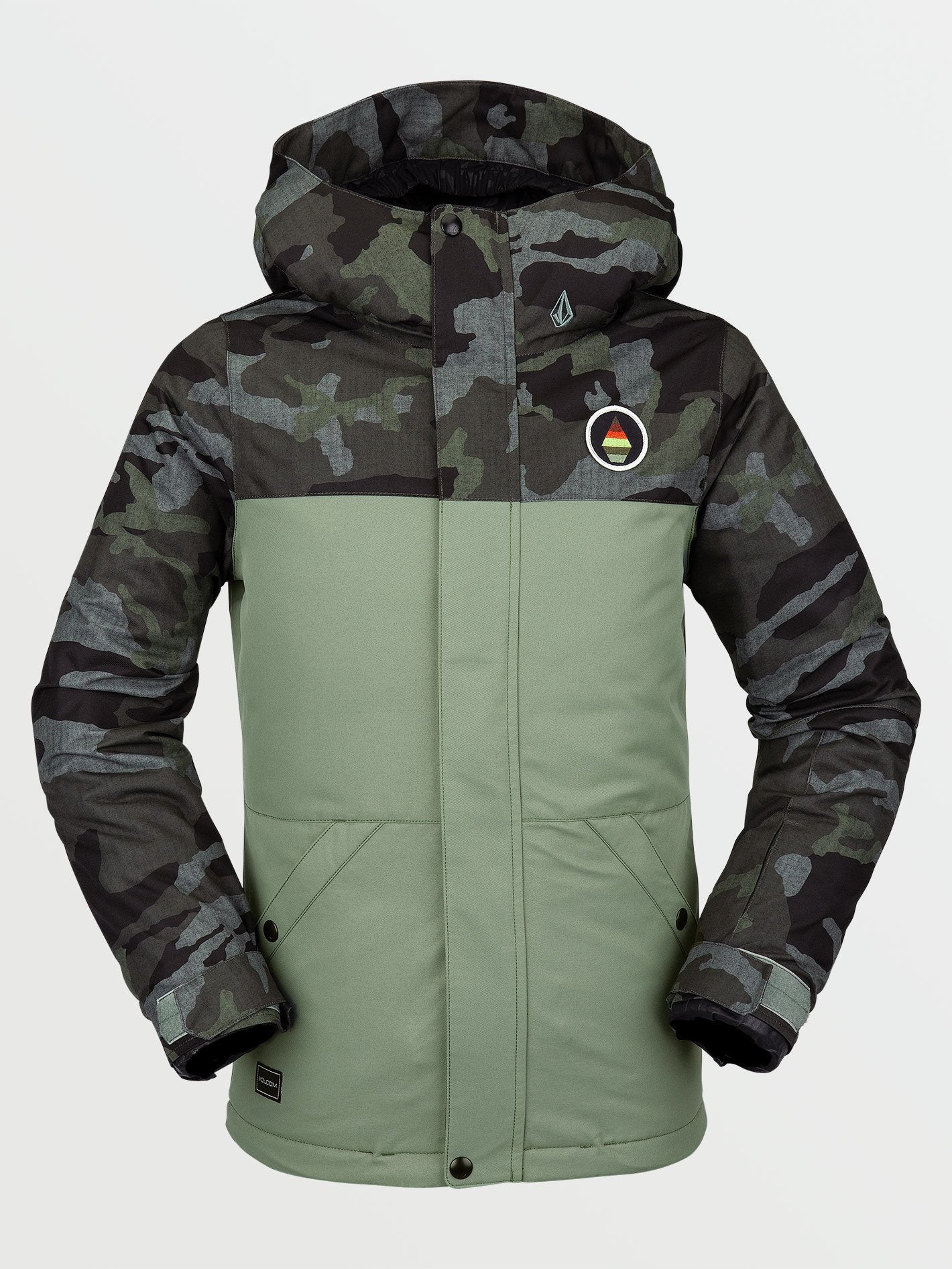 Sass'N'Fras Insulated Snow Jacket - Dusty Green (Children)