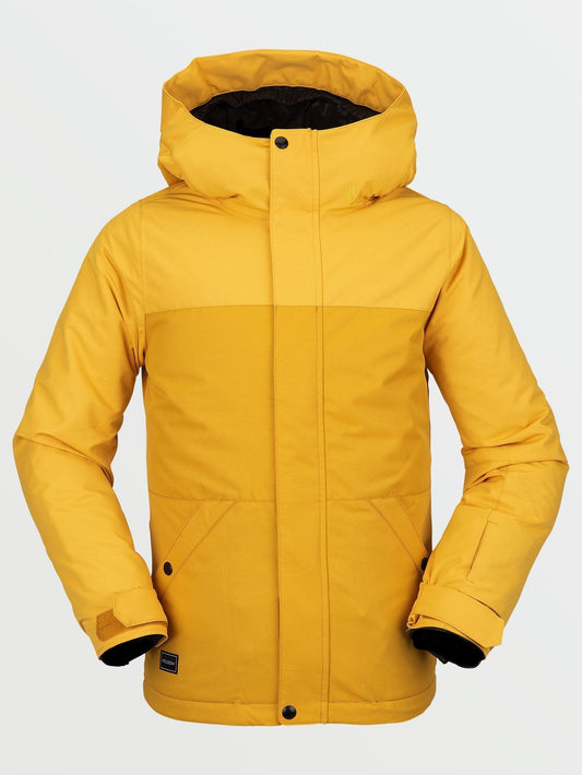 Sass'N'Fras Isolierte Schneejacke – Resin Gold (Kinder)