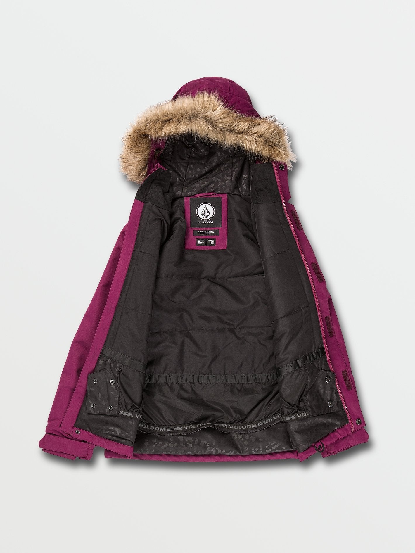 So Minty Isolierte Schneejacke – VIBRANT PURPLE – (Kinder)