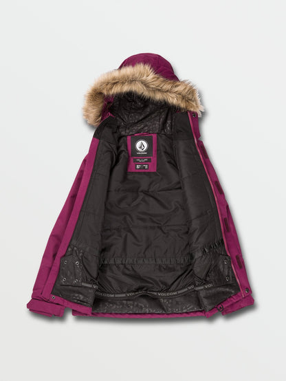 So Minty Isolierte Schneejacke – VIBRANT PURPLE – (Kinder)