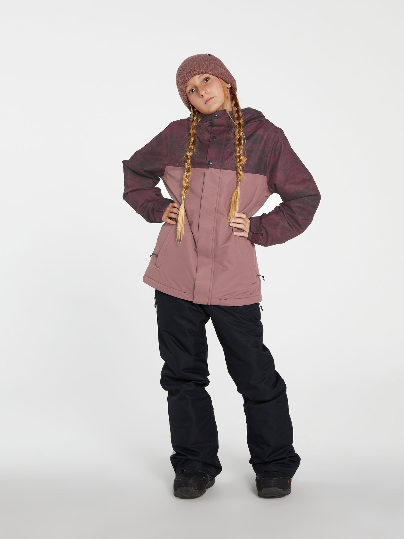 Sass'N'Frass Ins Jacket - ACID MERLOT - (Children)