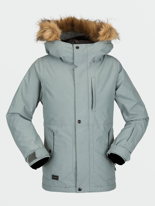 So Minty Isolierte Schneejacke - Green Ash