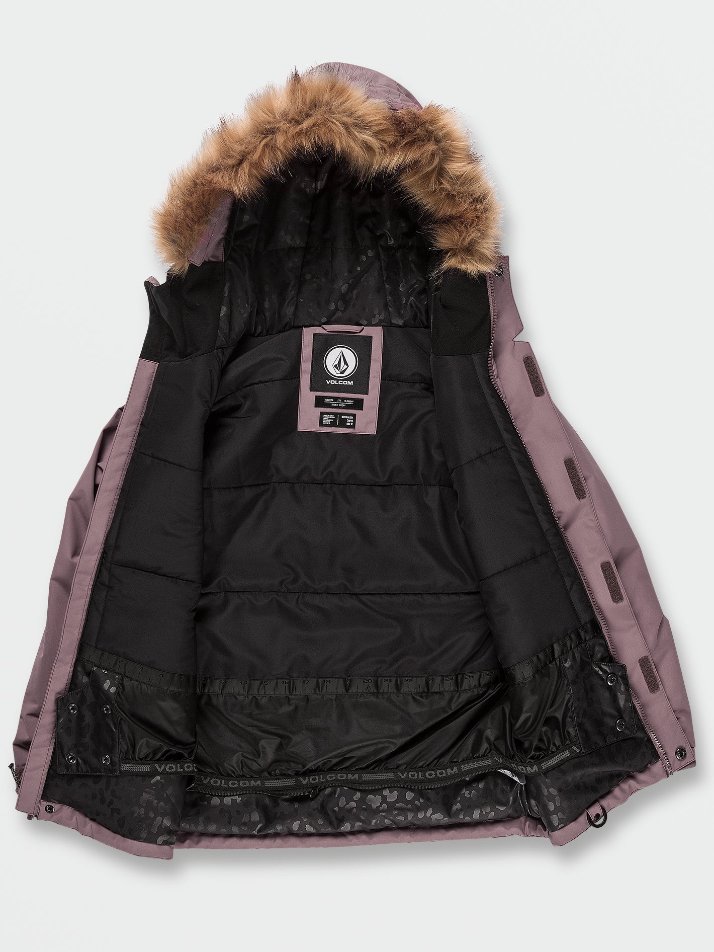 So Minty Isolierte Schneejacke - Palisander