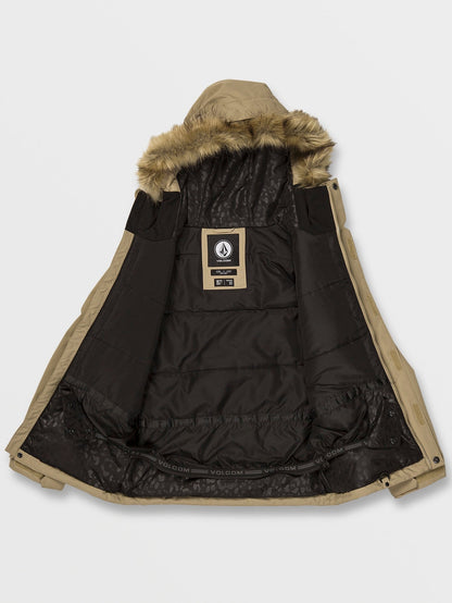 So Minty Isolierte Jacke – DUNKEL KHAKI – (Kind)