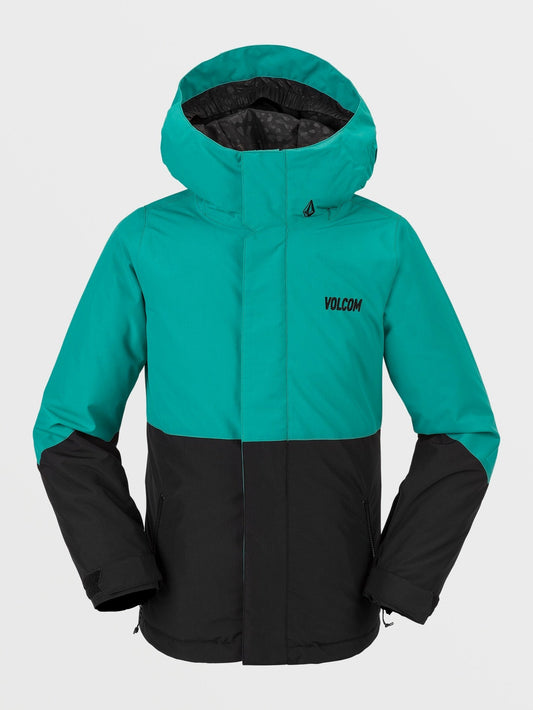 Sass'N'Fras Isolierte Jacke – LEUCHTENDES GRÜN – (Kinder)