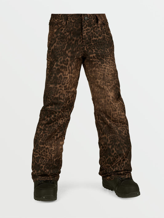 Frochickidee Isolierte Schneehose – Leopard (Kinder)