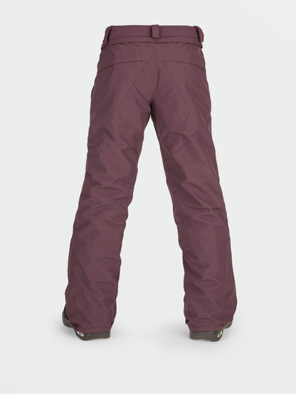 Frochickidee Insulated Snow Pants - Black Plum