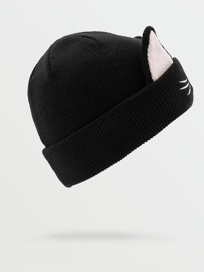 Snow Creature Beanie - Schwarz (Kinder)