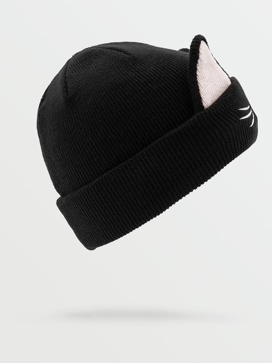 Snow Creature Beanie - Schwarz (Kinder)