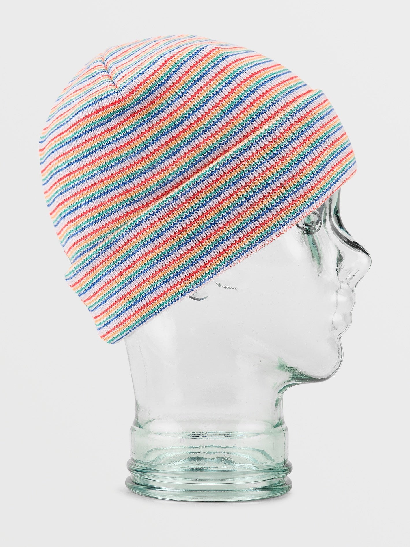 Micro Stripe Beanie - WHITE - (Children)