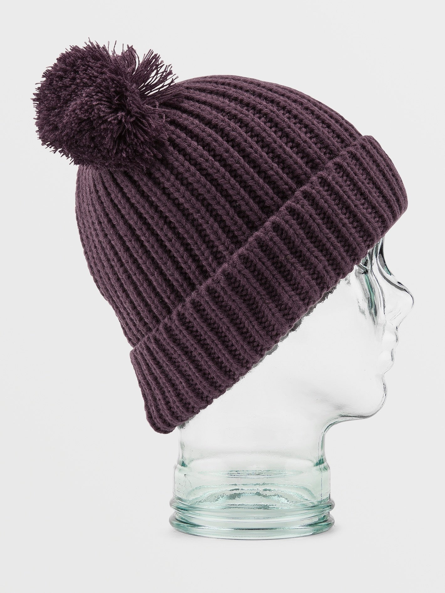 Shreddy Teddy Bobble Hat - BLACKBERRY - (Child)