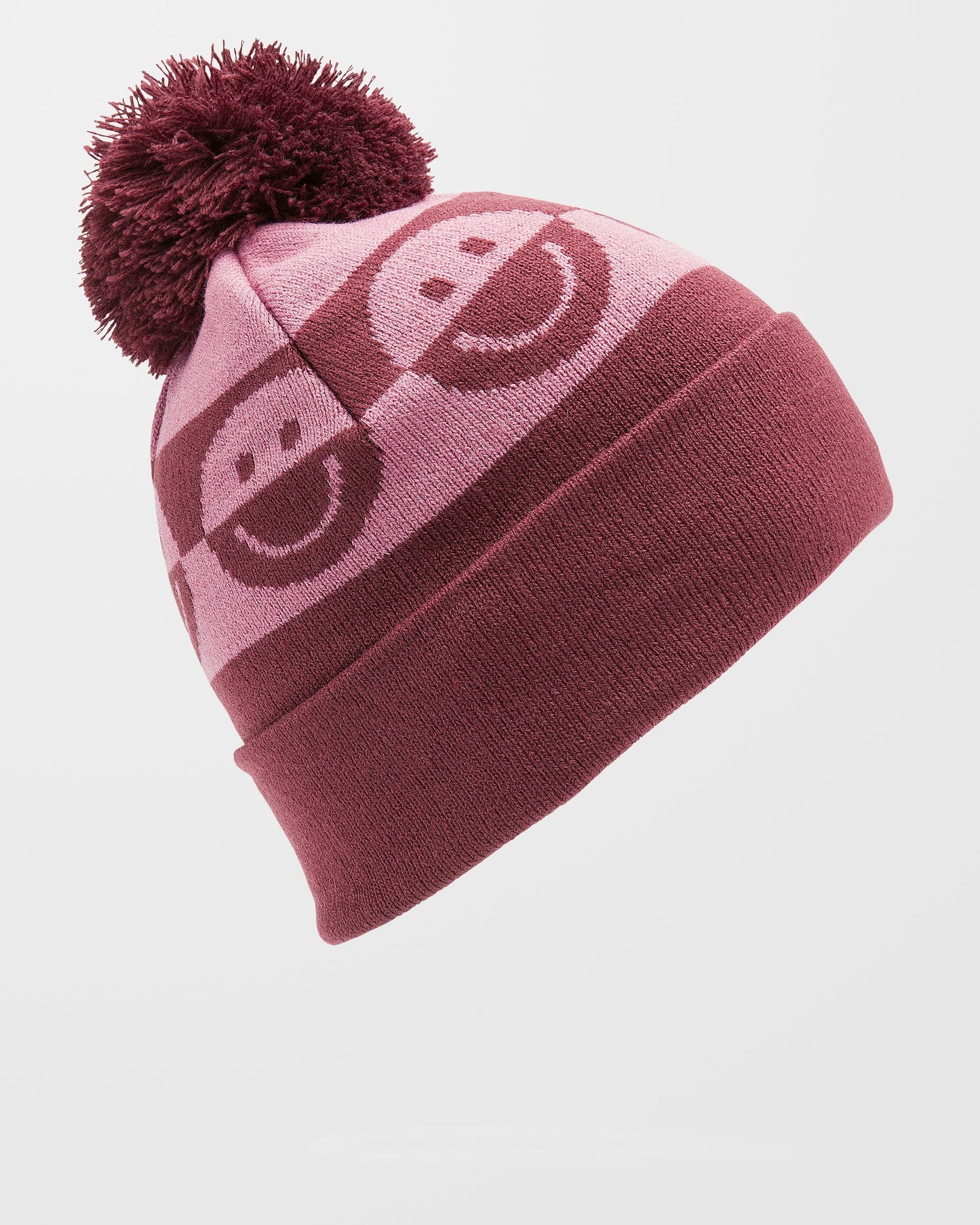 Camoblast Bobble Hat - Burgundy - (CHILDREN)