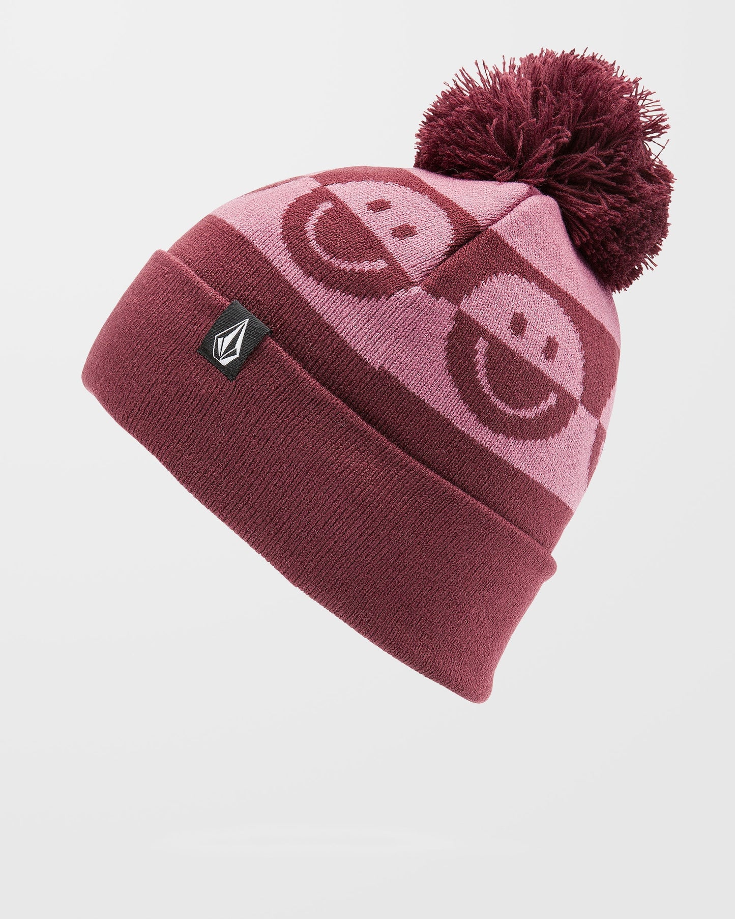 Camoblast Bobble Hat - Burgundy - (CHILDREN)