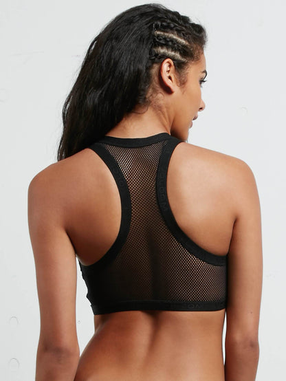 Haut de bikini court Lost Marbles - Black