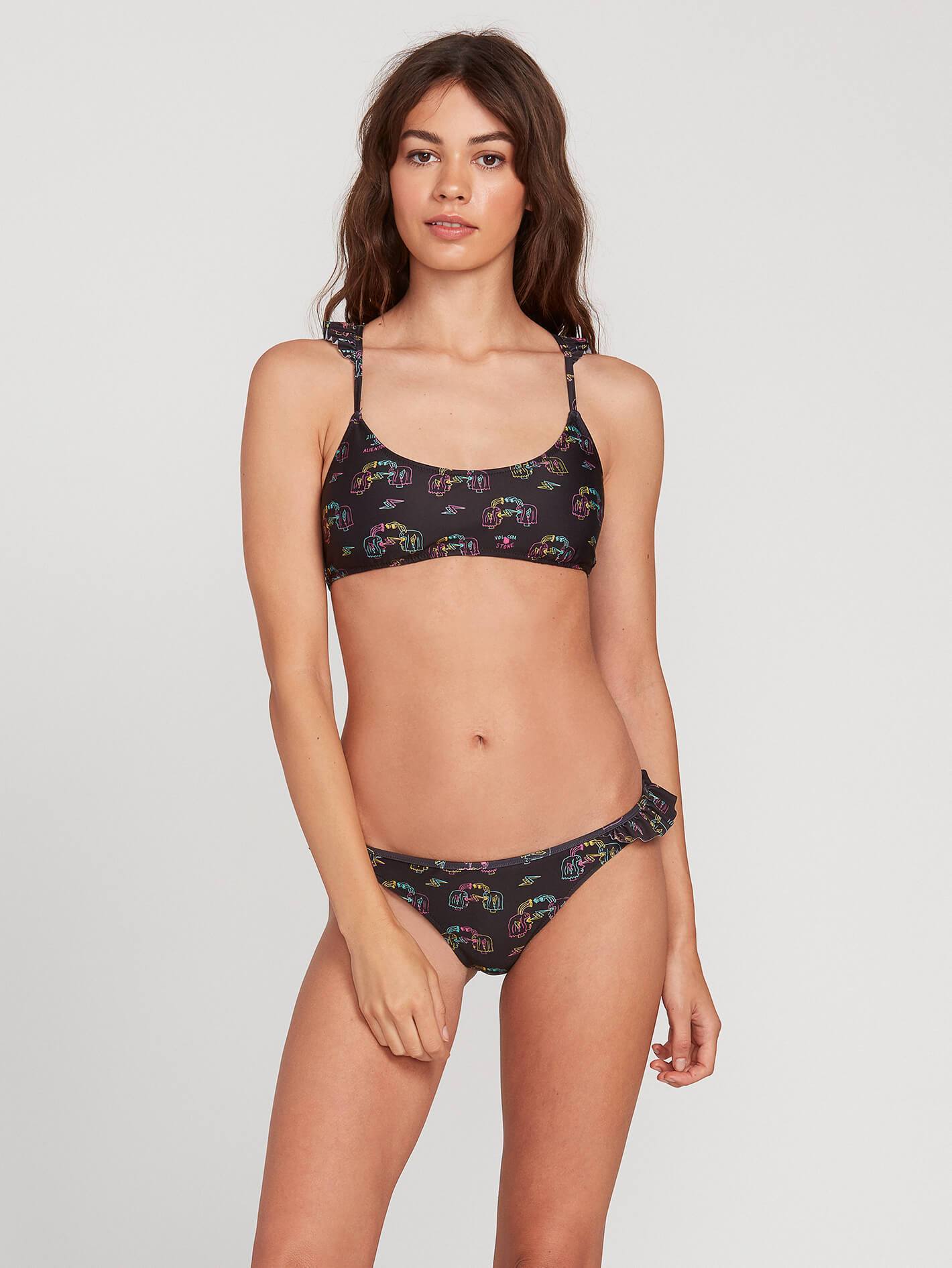 Haut de maillot Alienated Scoop - BLACK
