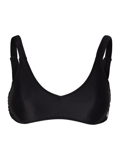 Haut de maillot Simply Solid Vneck - BLACK