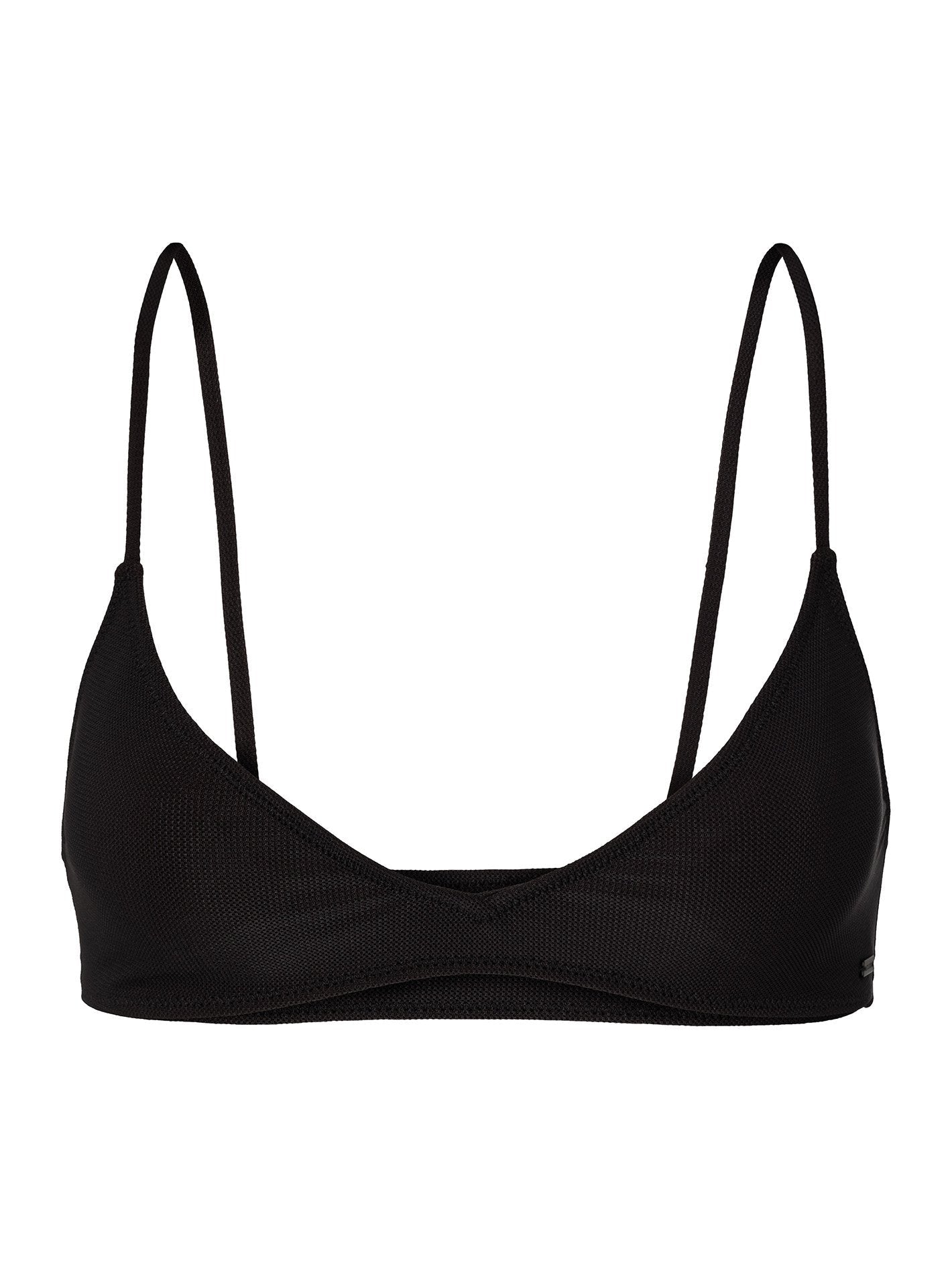 Haut de maillot Simply Mesh Vneck  - Black