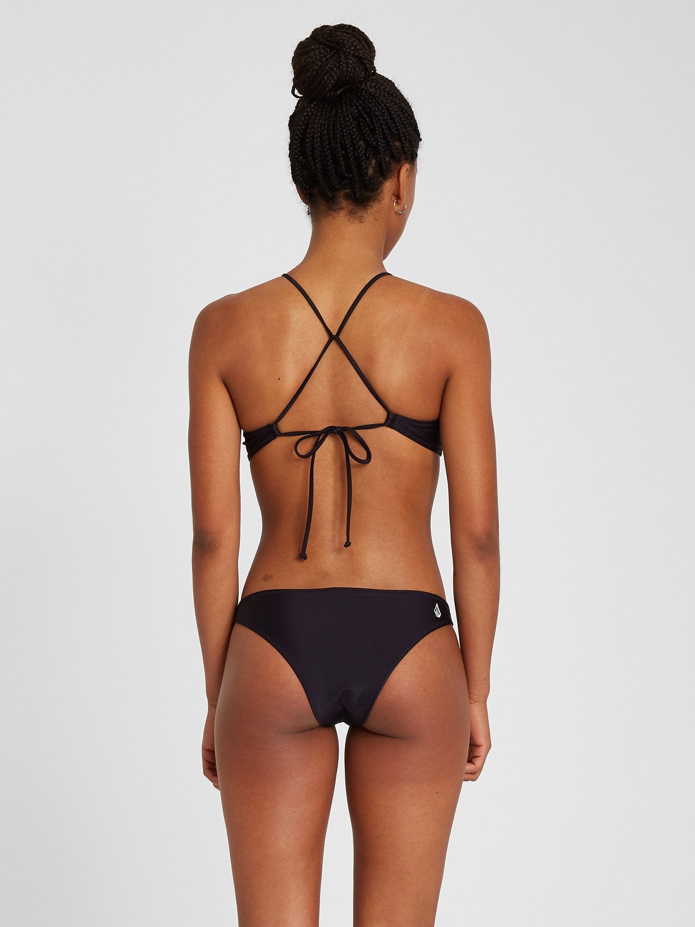 Haut de maillot Simply Solid Scoop - BLACK
