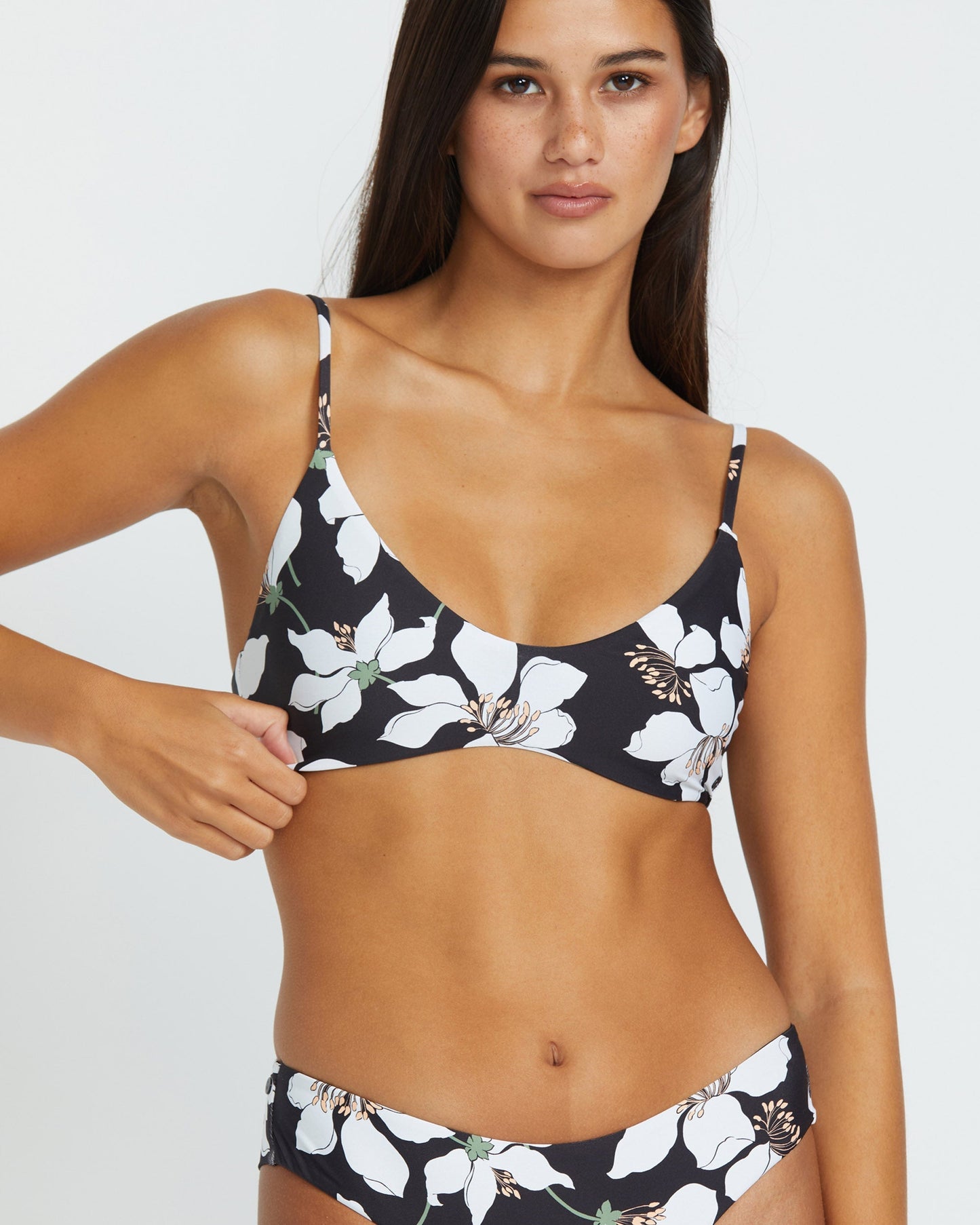 Midnight Lily Bikinioberteil – SCHWARZ