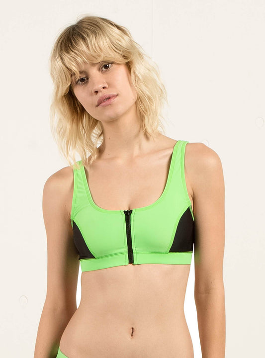 Haut de bikini GMJ Core - Electric Green