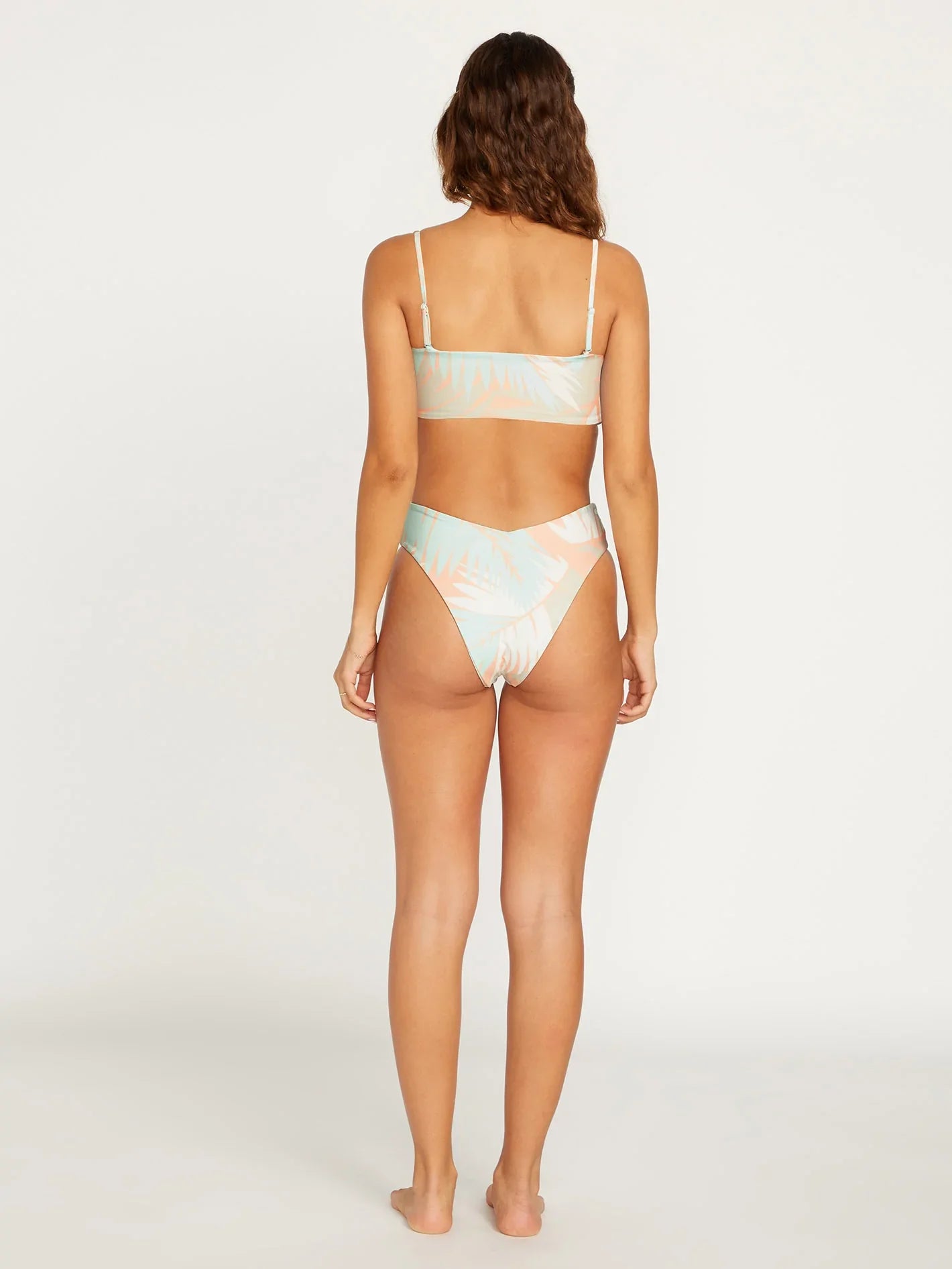 Haut de maillot Palm Shell Tube - MELON