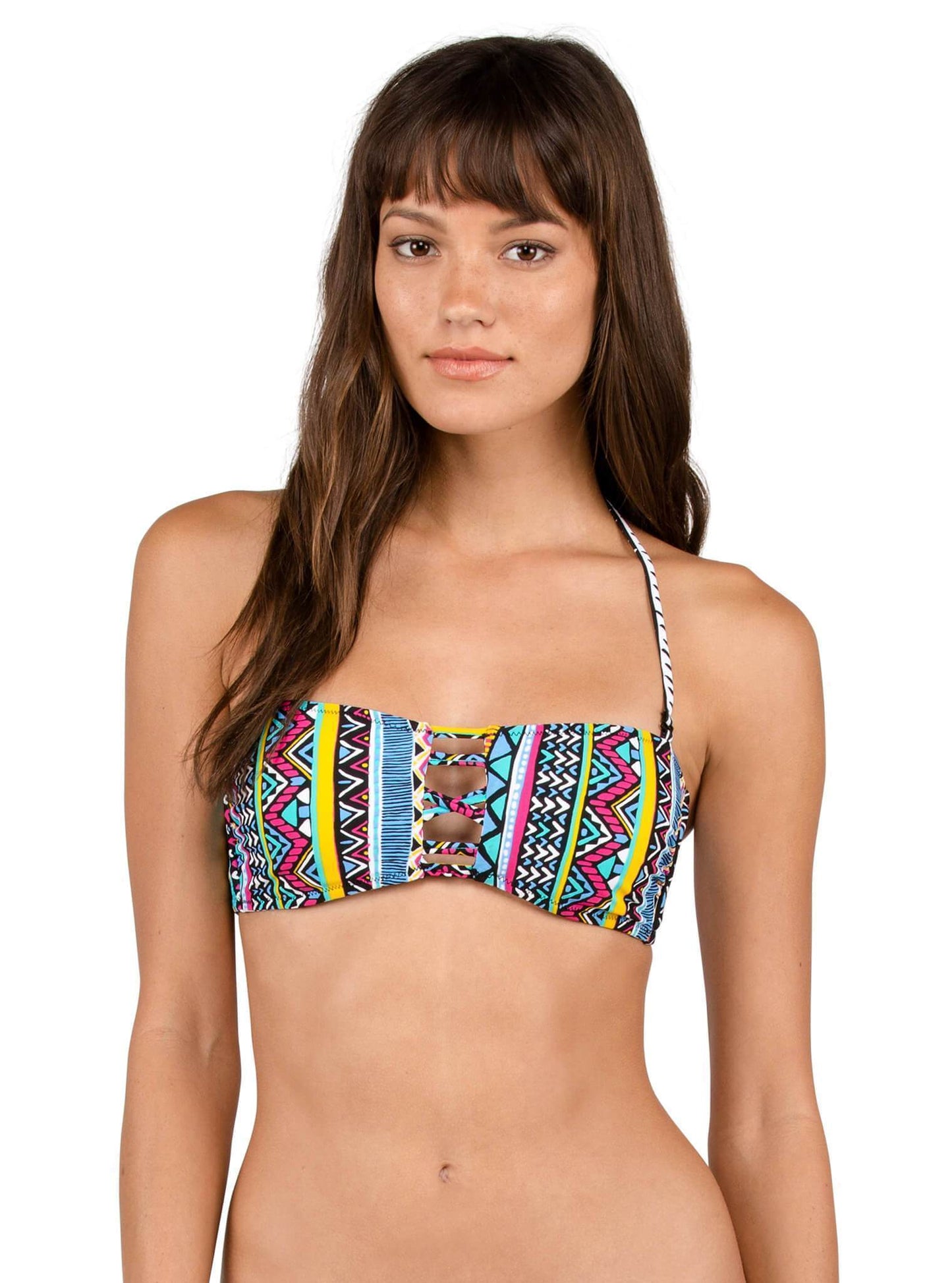Volcom Locals Band Bikinioberteil - Schwarz