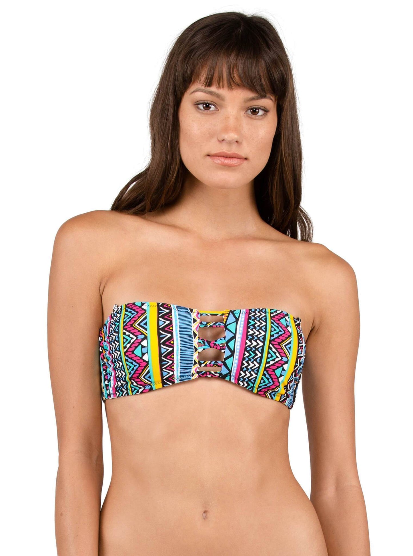 Volcom Locals Band Bikinioberteil - Schwarz