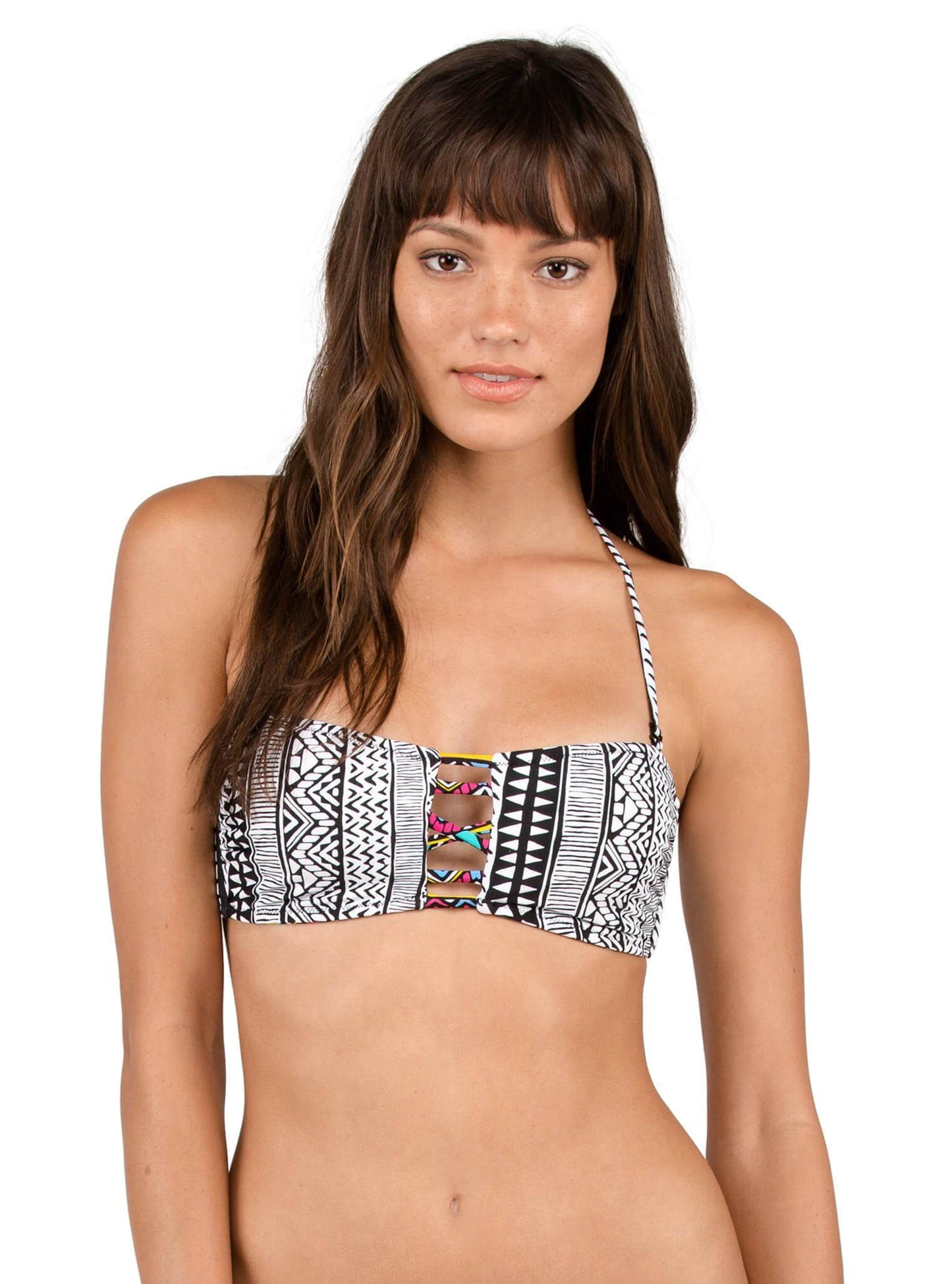 Volcom Locals Band Bikinioberteil - Schwarz