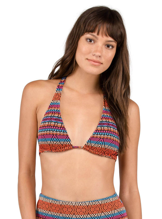 Haut De Bikini Seas The Day Halter - Firecracker