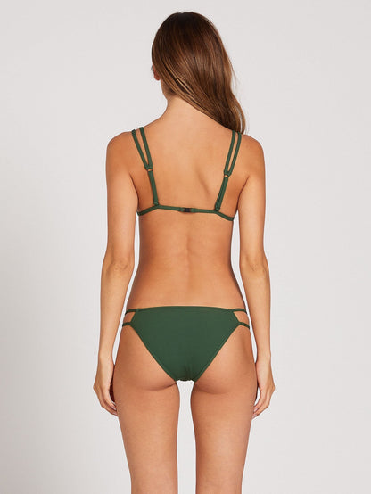 Haut de maillot de bain Simply Rib Tri - GREEN