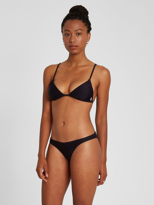 Simply Solid Triangel-Bikinioberteil - Schwarz