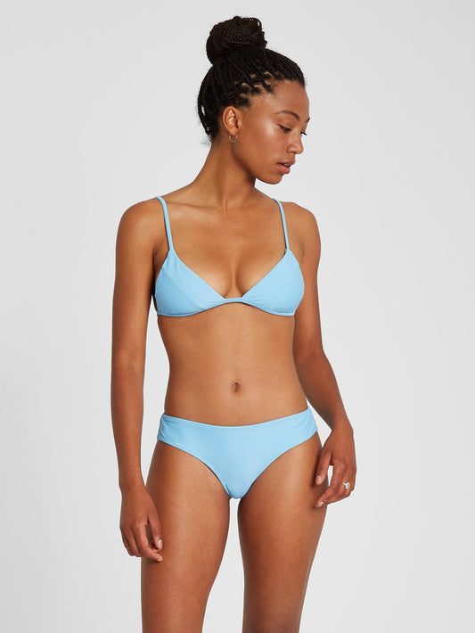Haut de maillot Triangle Simply Solid - Coastal Blue