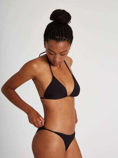 Haut de maillot Triangle Simply Mesh - Black