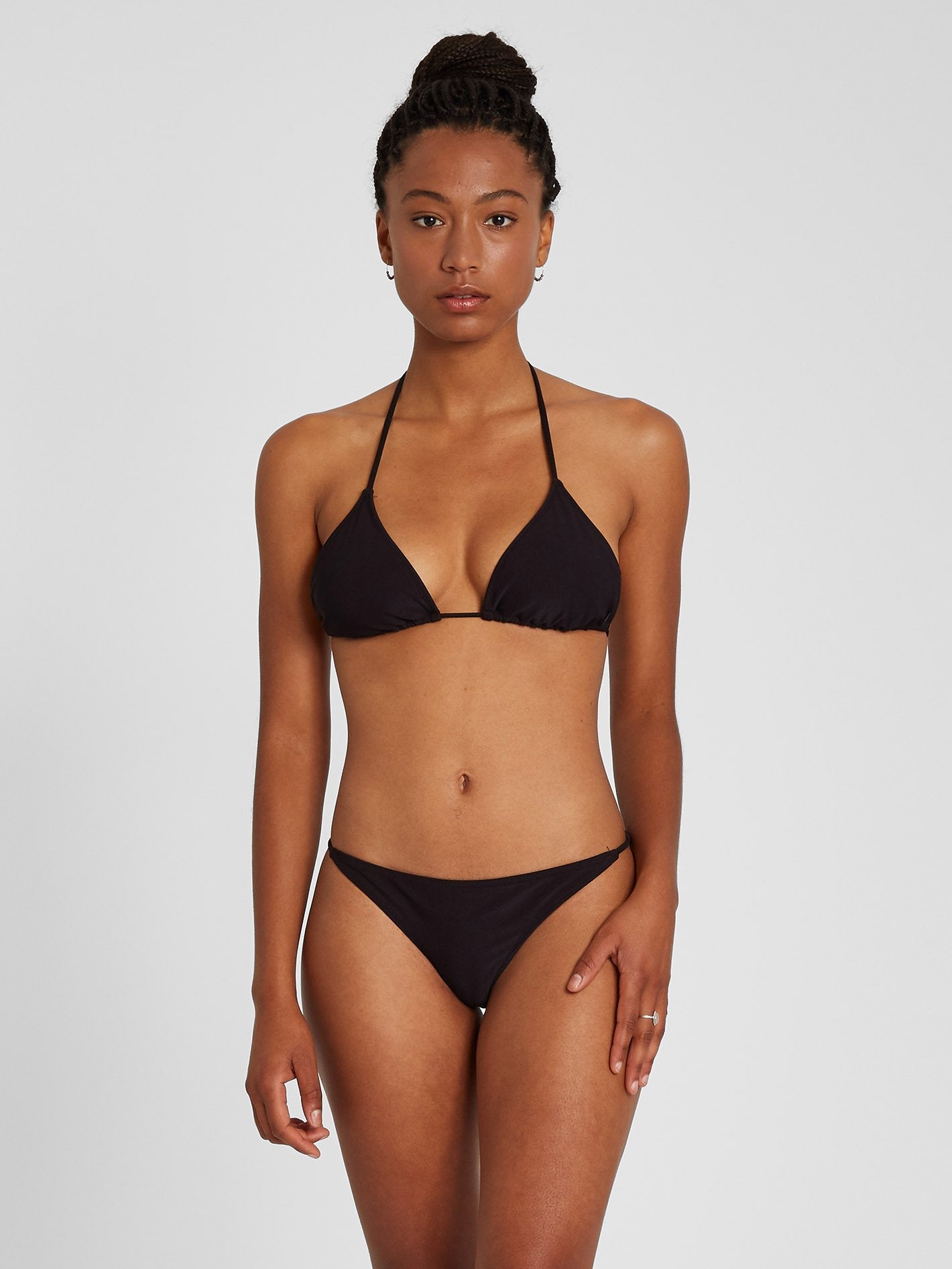 Haut de maillot Triangle Simply Mesh - Black