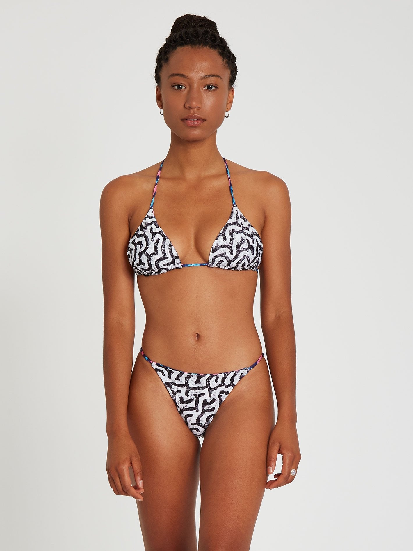 Haut de maillot Triangle Coral Morph - Multi