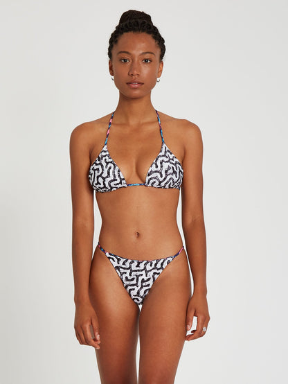 Haut de maillot Triangle Coral Morph - Multi