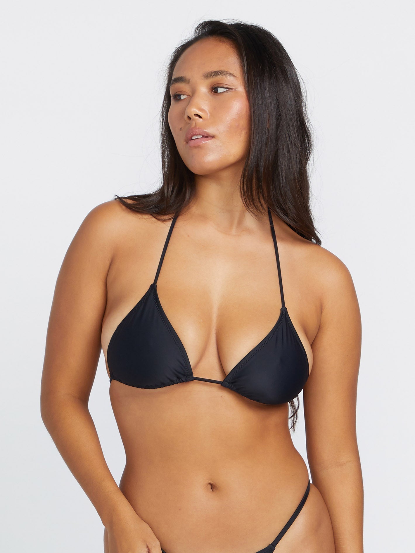Haut de maillot de bain Simply Solid - BLACK