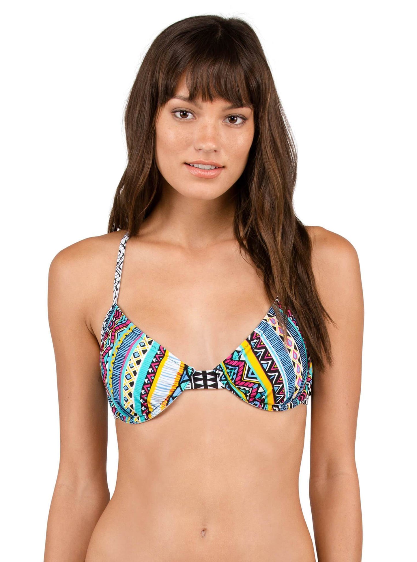 Volcom Locals Uwire Bikini Top - Black