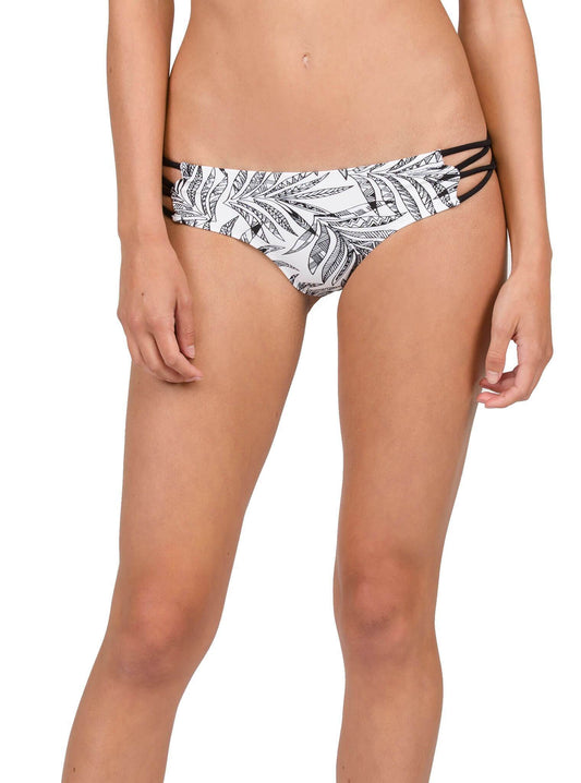 Bas de bikini Leaf Me Alone Cheeky - Black