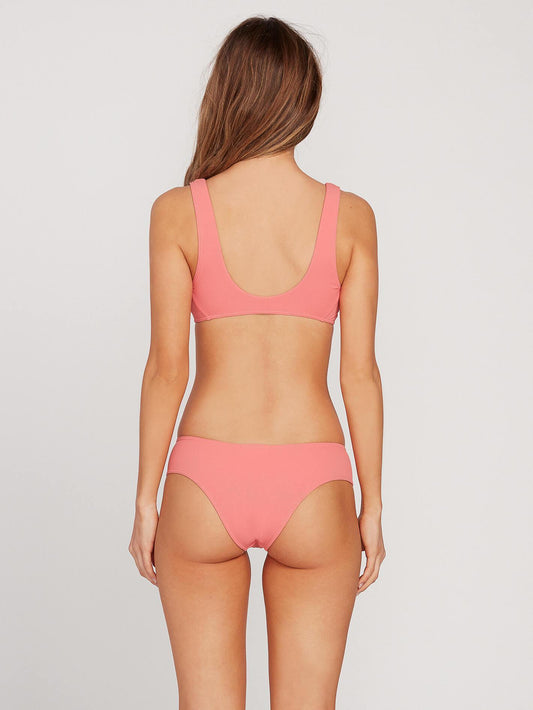 Simply Rib Cheeky Bikinihose – REEF PINK