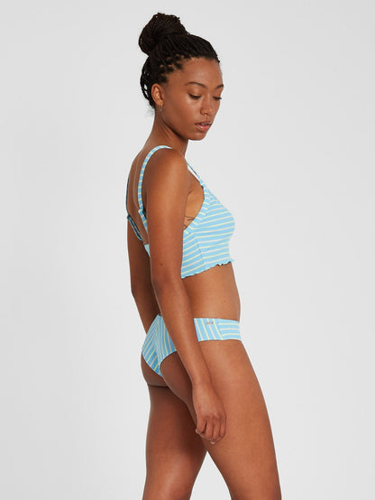 Next In Line Cheekini bikini bottom - Coastal Blue