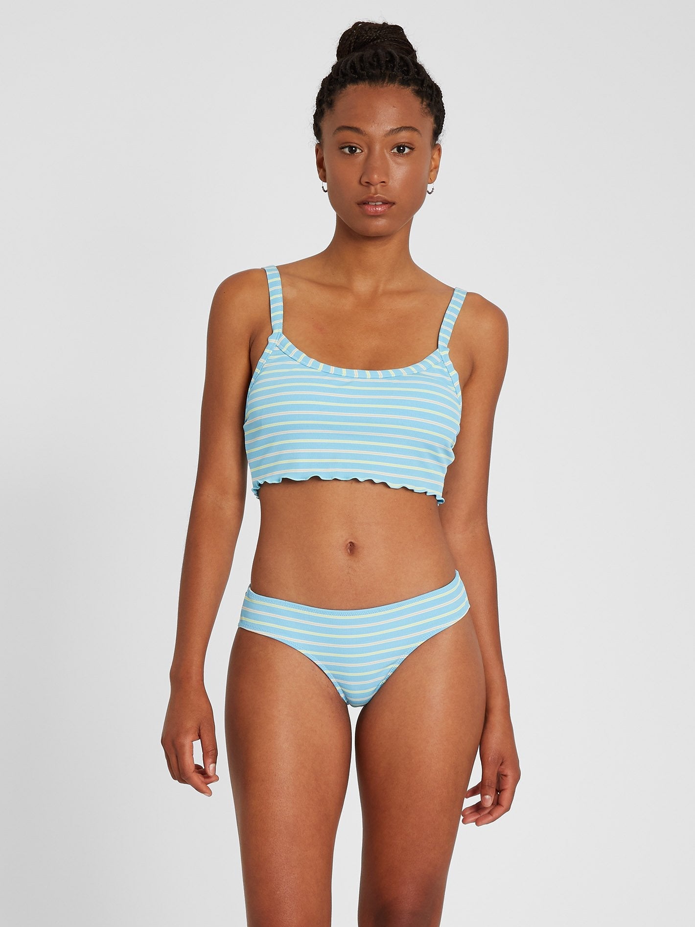 Next In Line Cheekini bikini bottom - Coastal Blue