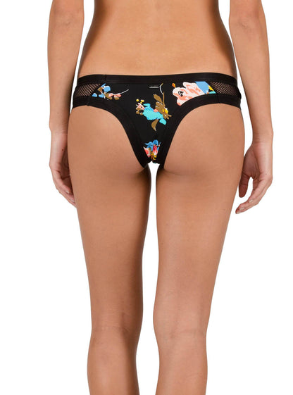 Bas De Bikini Buds Forever Cheeky - Black